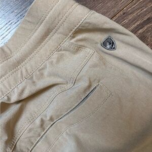 Khaki mountain pants